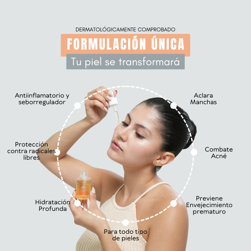 Serum Facial Aclarante e Hidratante