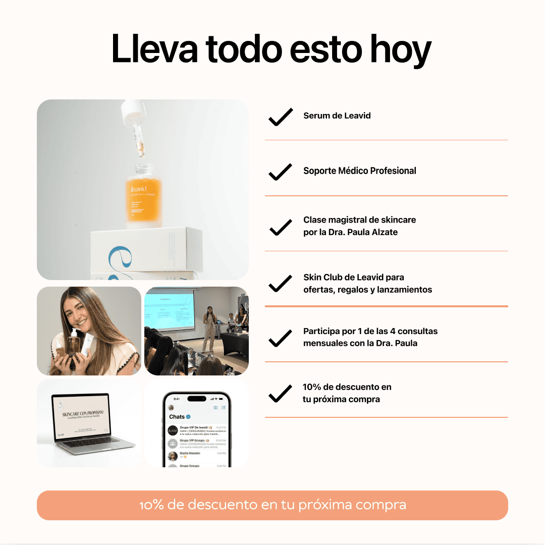 Serum Facial Aclarante e Hidratante