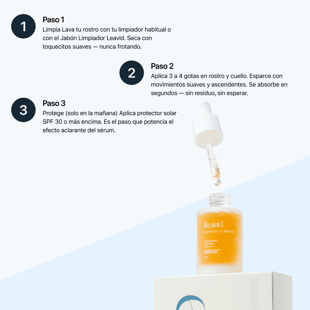Serum Facial Aclarante e Hidratante